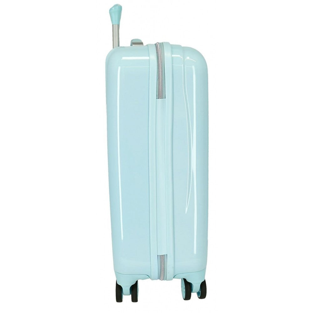 Cabin suitcase Minnie Today is my day rigid 55 cm turquesa