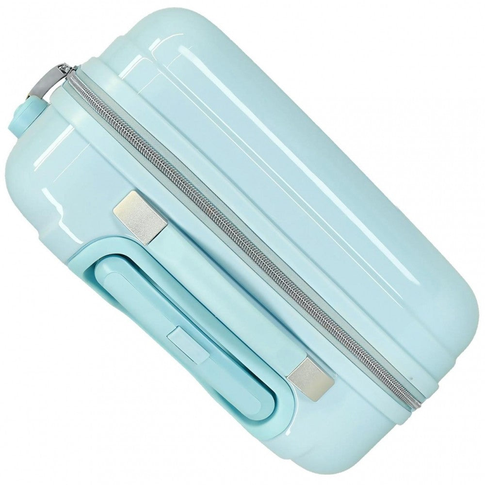 Cabin suitcase Minnie Today is my day rigid 55 cm turquesa