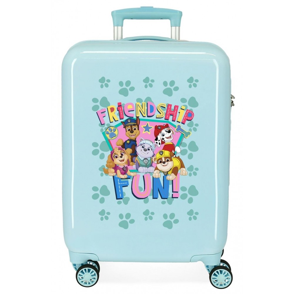 Valise cabine Friendship fun rigide 55 cm turquesa