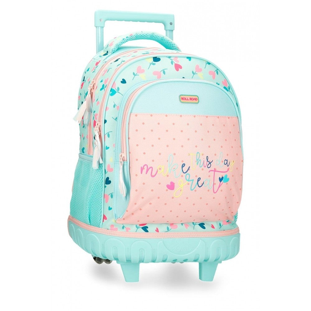 Backpack compact Roll Road Queen of hearts