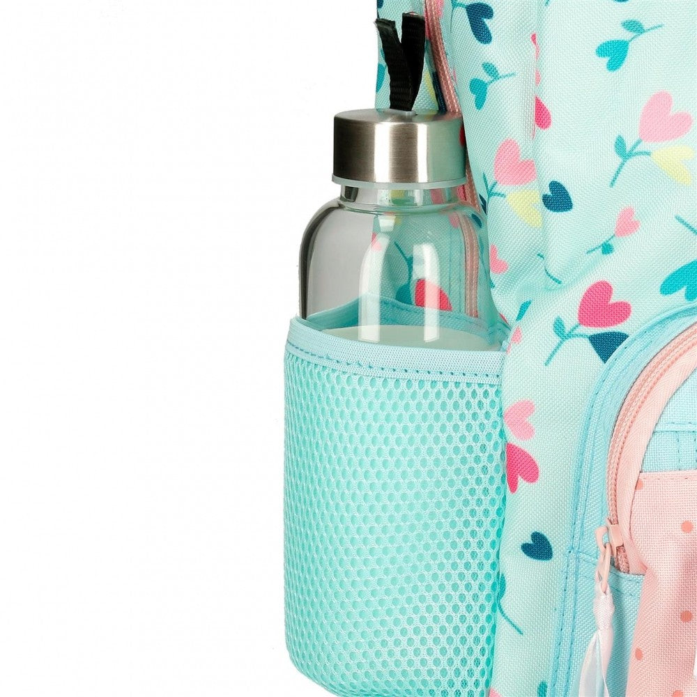 Backpack compact Roll Road Queen of hearts