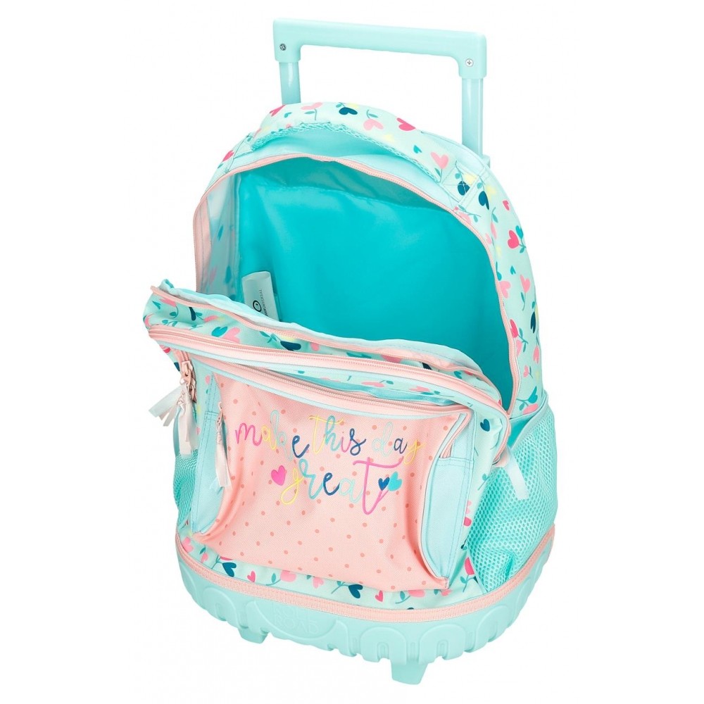 Backpack compact Roll Road Queen of hearts