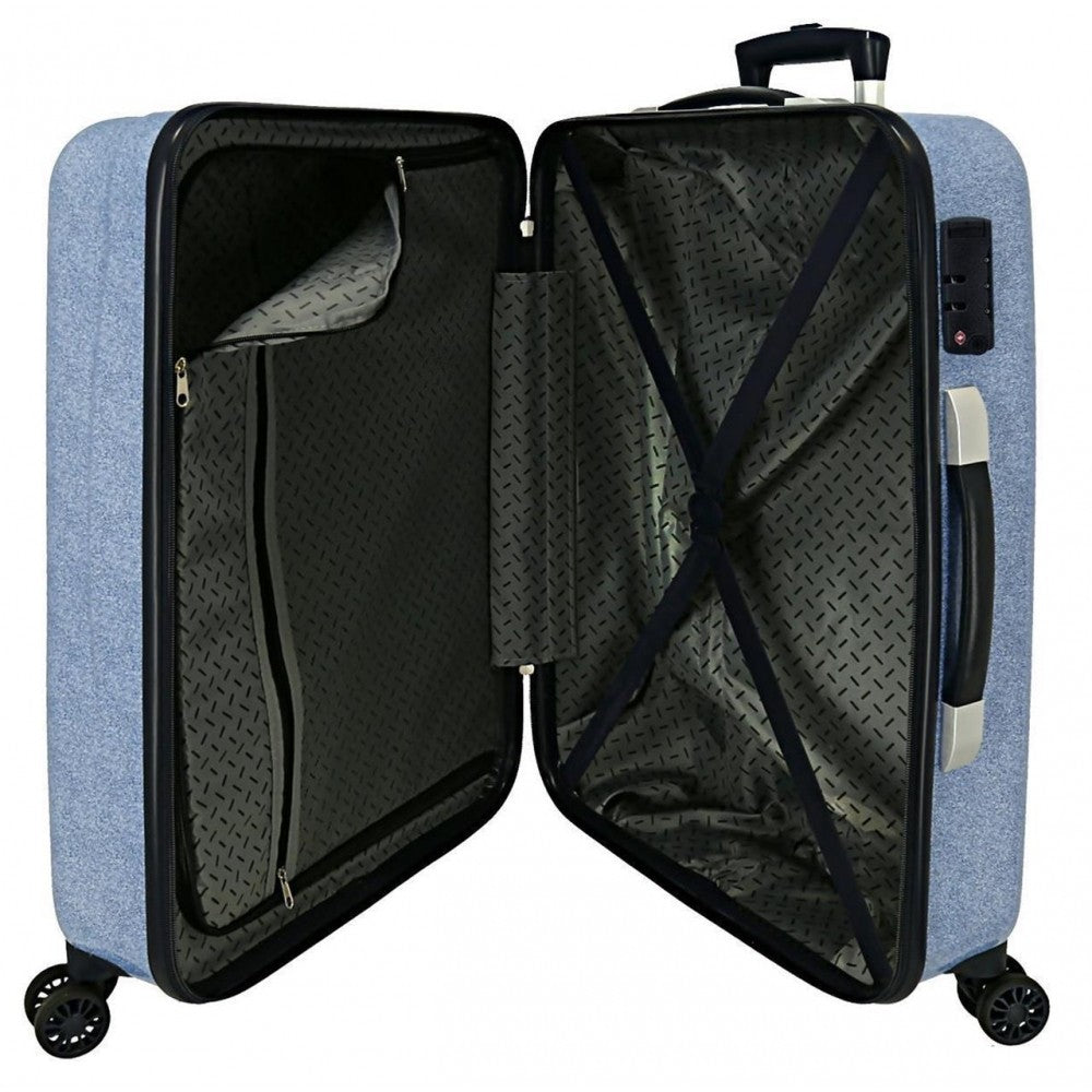 Set van koffers Roll Road Peace 55 - 68 cm