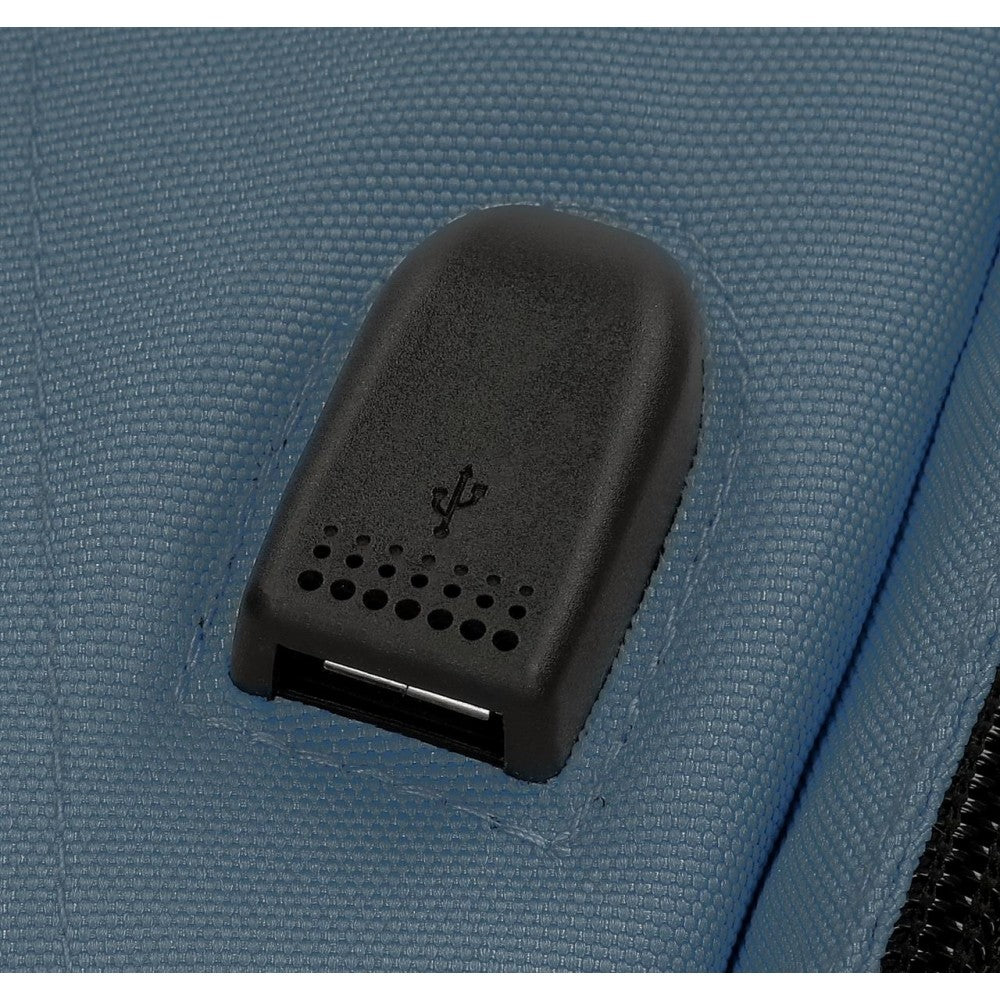 Zwei Fächer Pepe Jeans Aris Colorful Blau denim