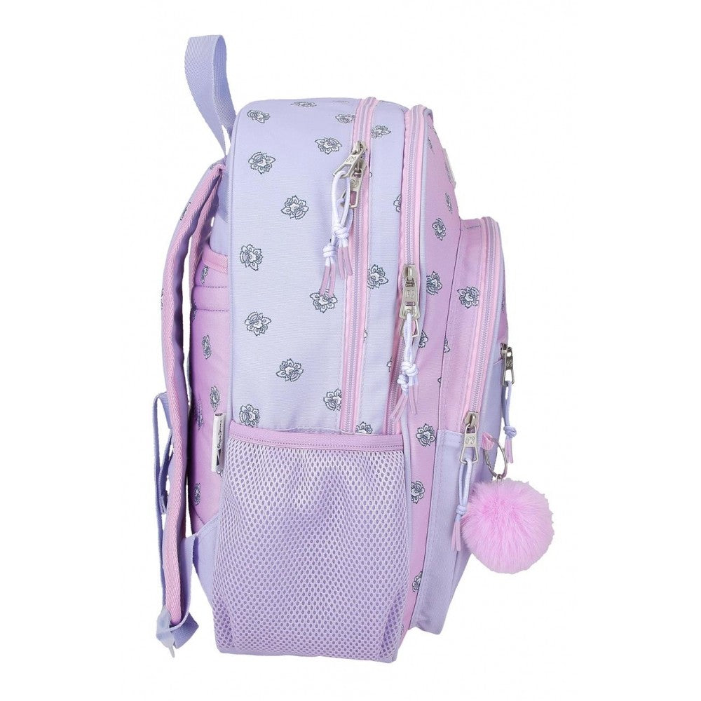 Schul -Rucksack Pepe Jeans Becca Zwei Fächer 40 cm anpassbar an das Auto