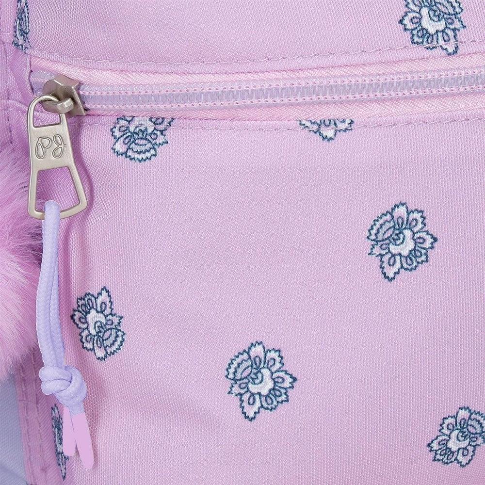 Mochila Pepe Jeans Becca Dois compartimentos 44 cm adaptáveis ao carro