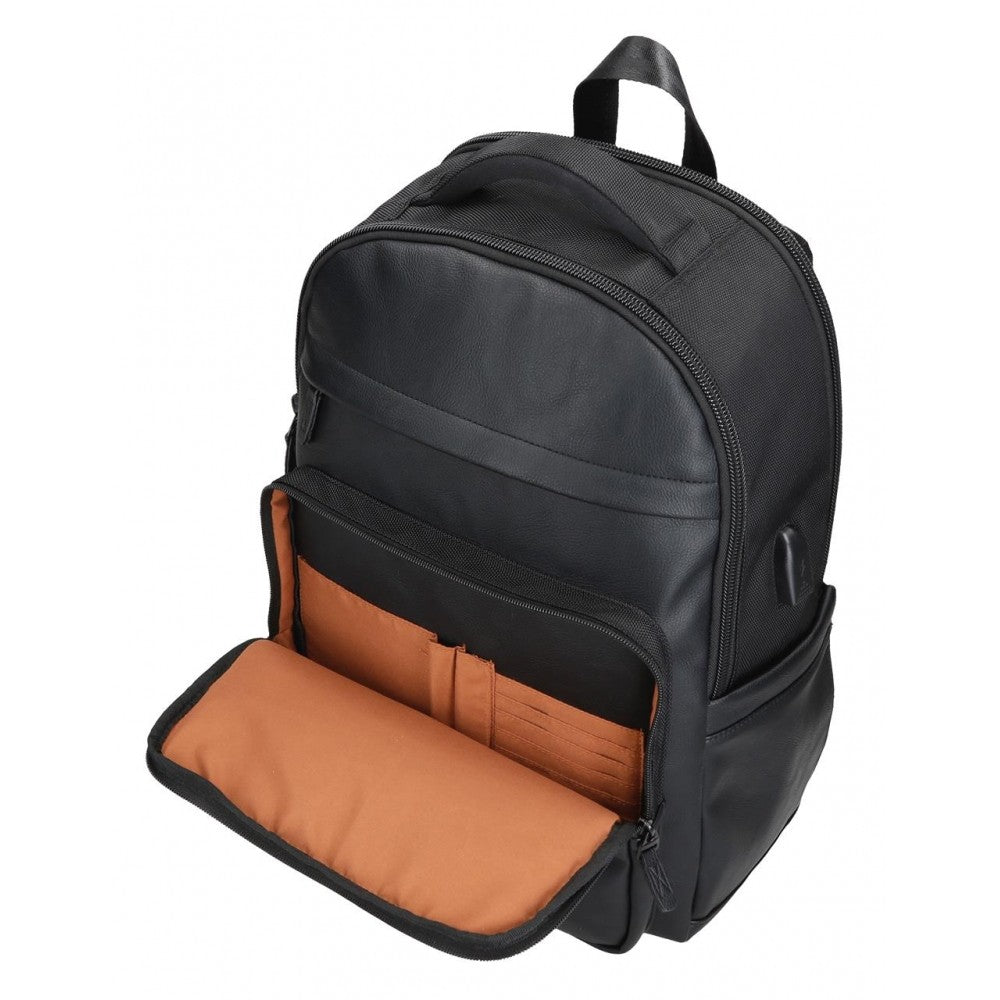 Anpassungsfähiger Rucksackcomputer und Tablet Pepe Jeans Egham zwei Fächer