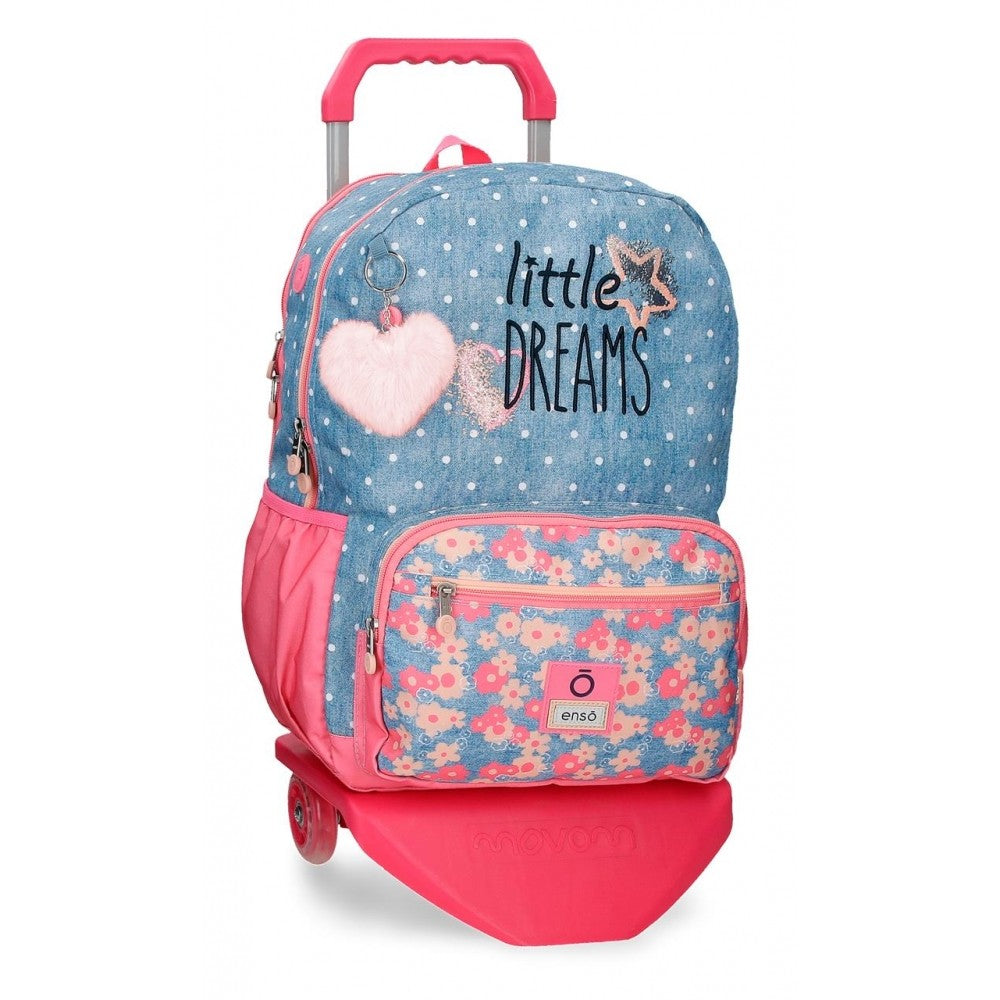 Zaino per supporto per computer Enso Little Dreams Due scomparti con auto