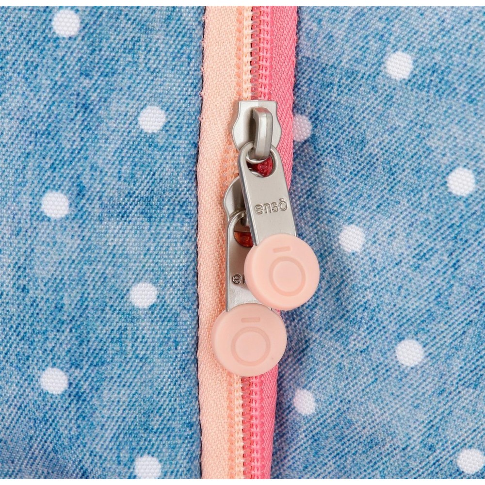 Rucksack Enso Kleine Träume doppelt rosa anpassungsfähiges Fach