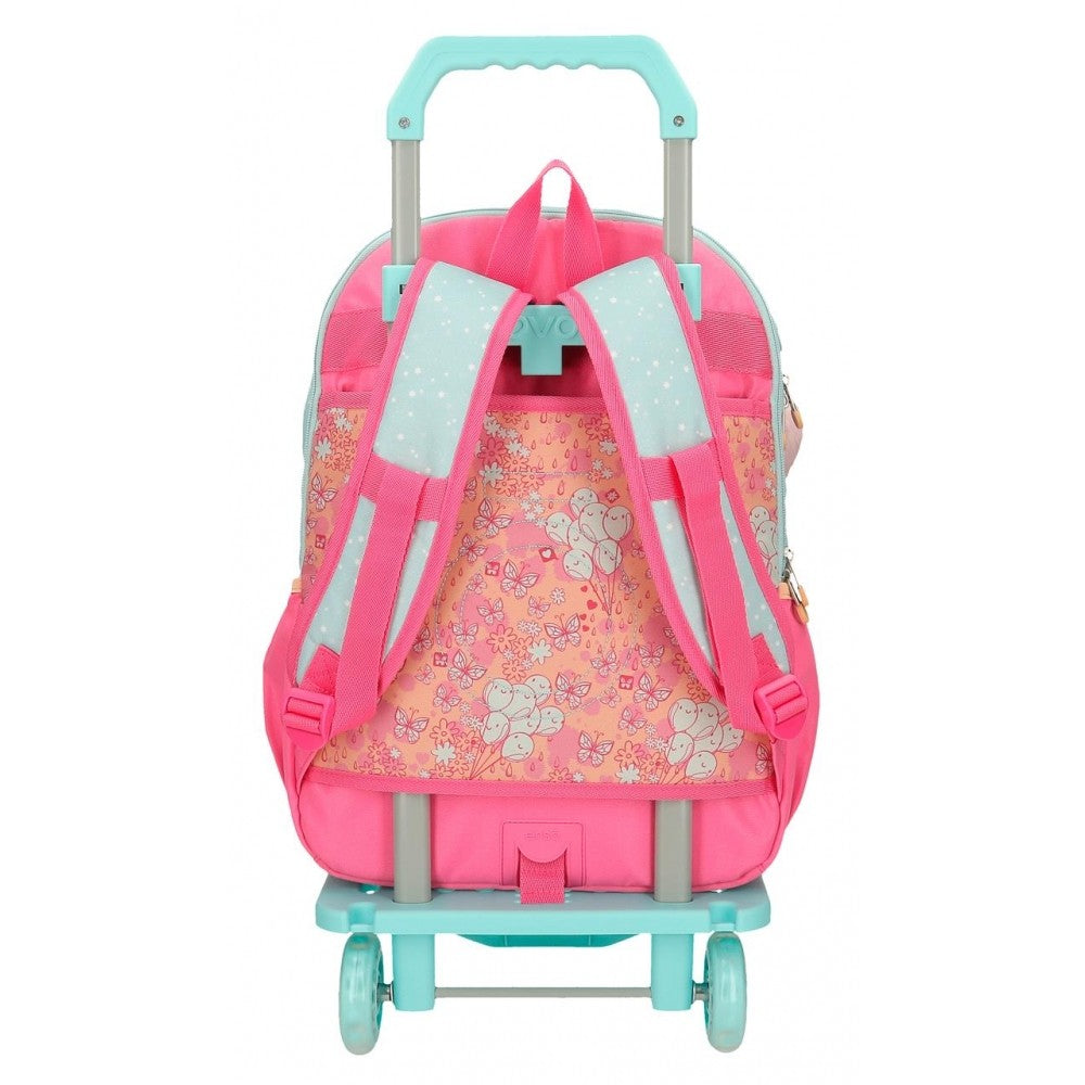 Mochila do suporte do computador Enso Ballons Dois compartimentos com carro