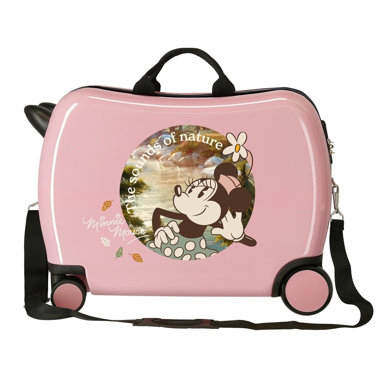 Kinderkoffer MINNIE THE SOUNDS OF NATURE 2 multidirectionele wielen