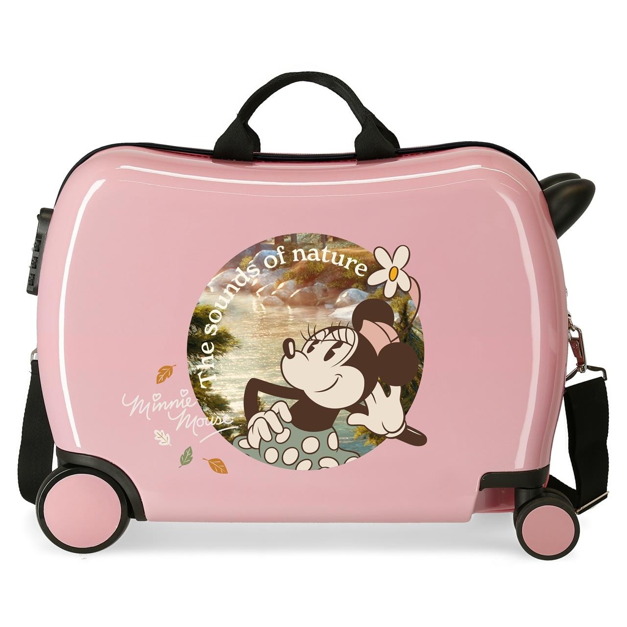 Kinderkoffer MINNIE THE SOUNDS OF NATURE 2 multidirectionele wielen