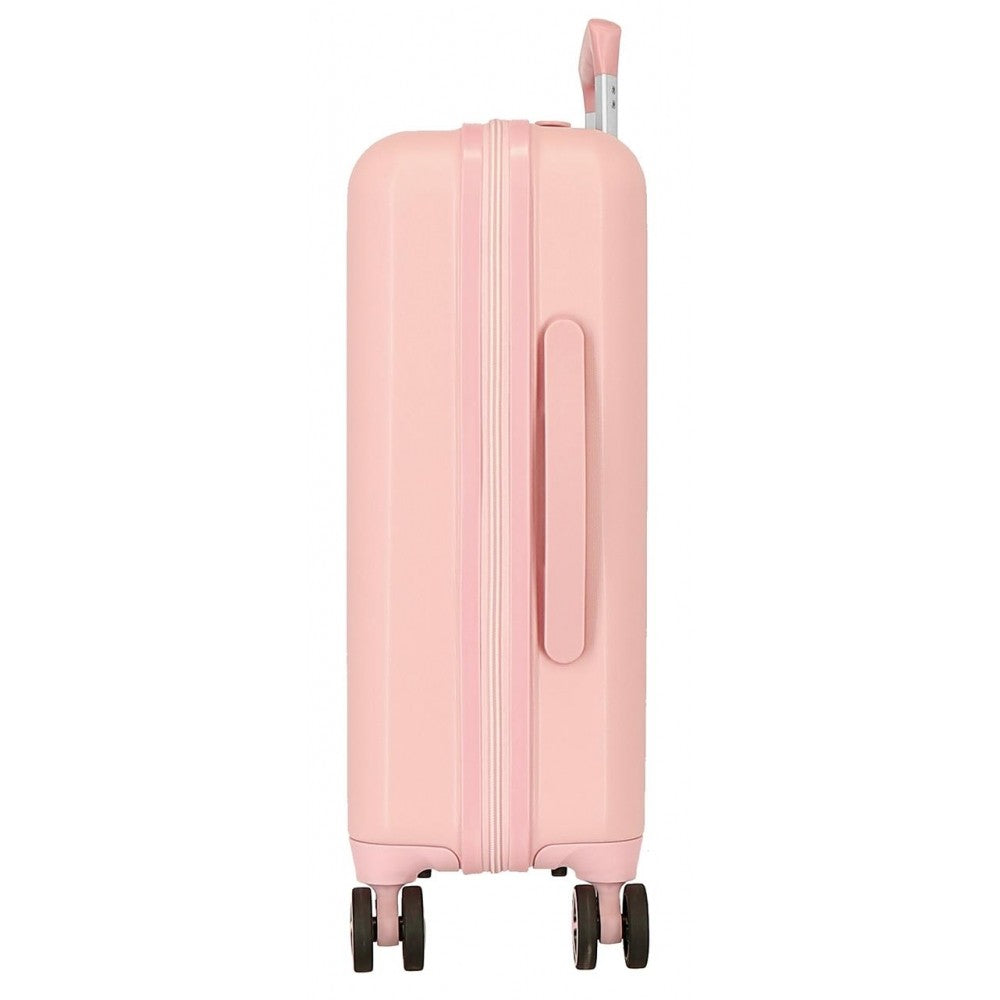 Valigia da cabina rigido Disney MINNIE HEART 55cm Nude