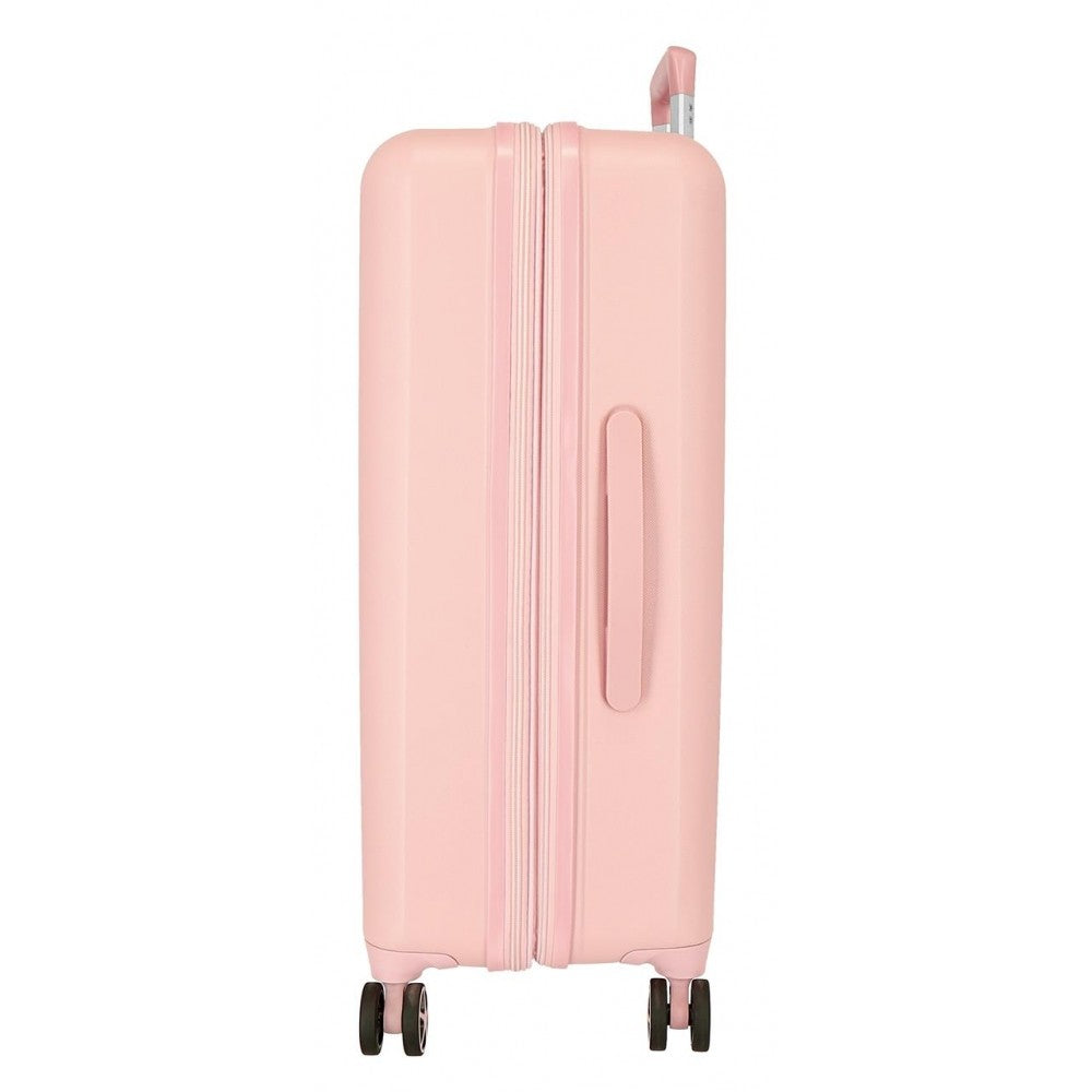 Rigid median suitcase Disney MINNIE YOU ARE MAGIC 70cm Nude