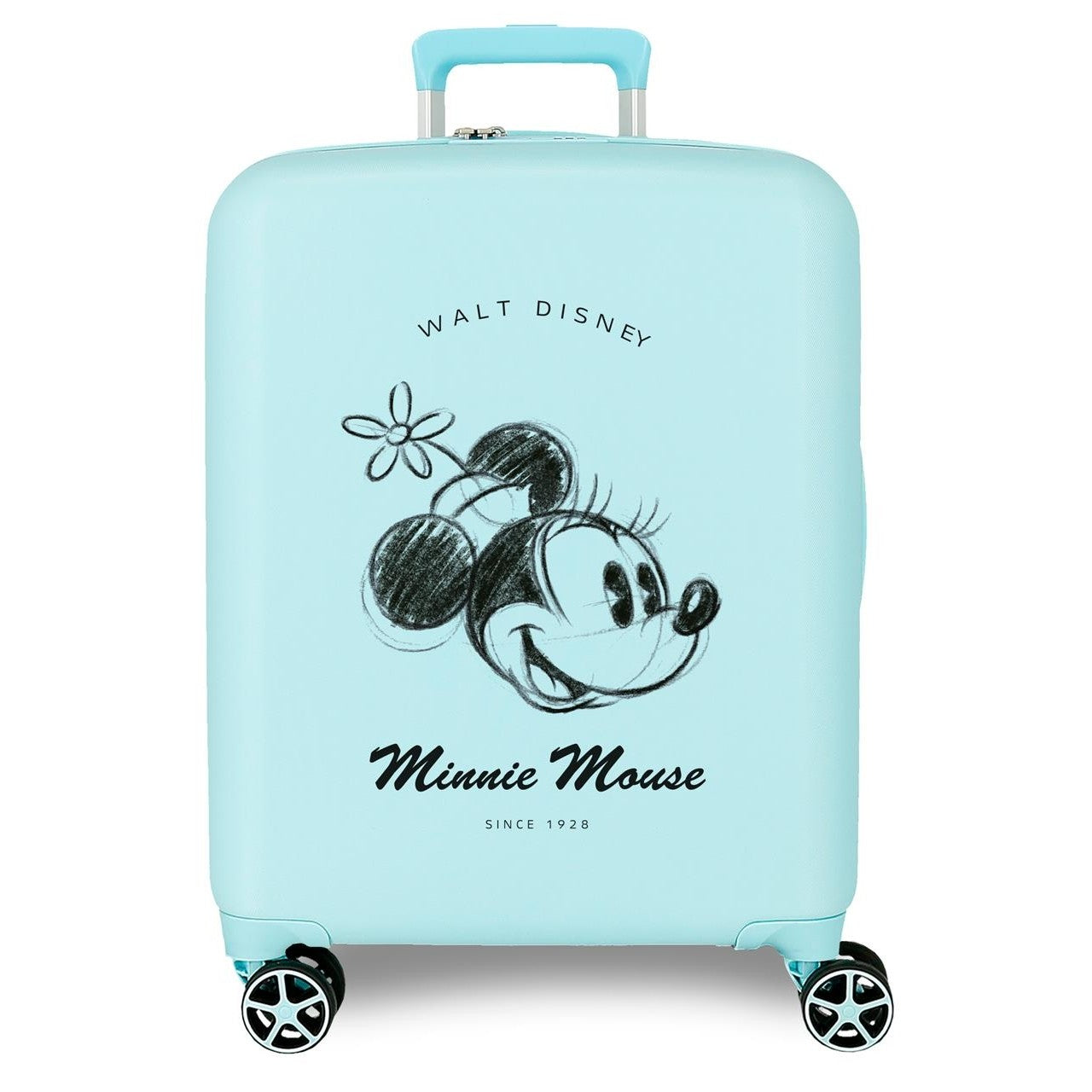 Valigia da cabina rigido Disney MINNIE YOU ARE MAGIC 55cm Turchese