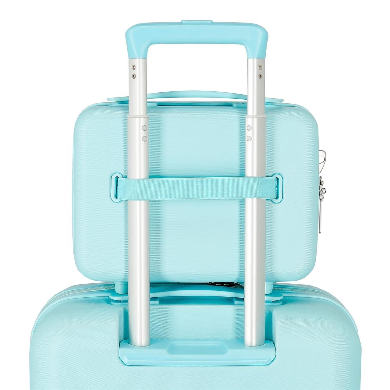 Bag Disney Mickey & Minnie Kisses Adaptable Turquoise