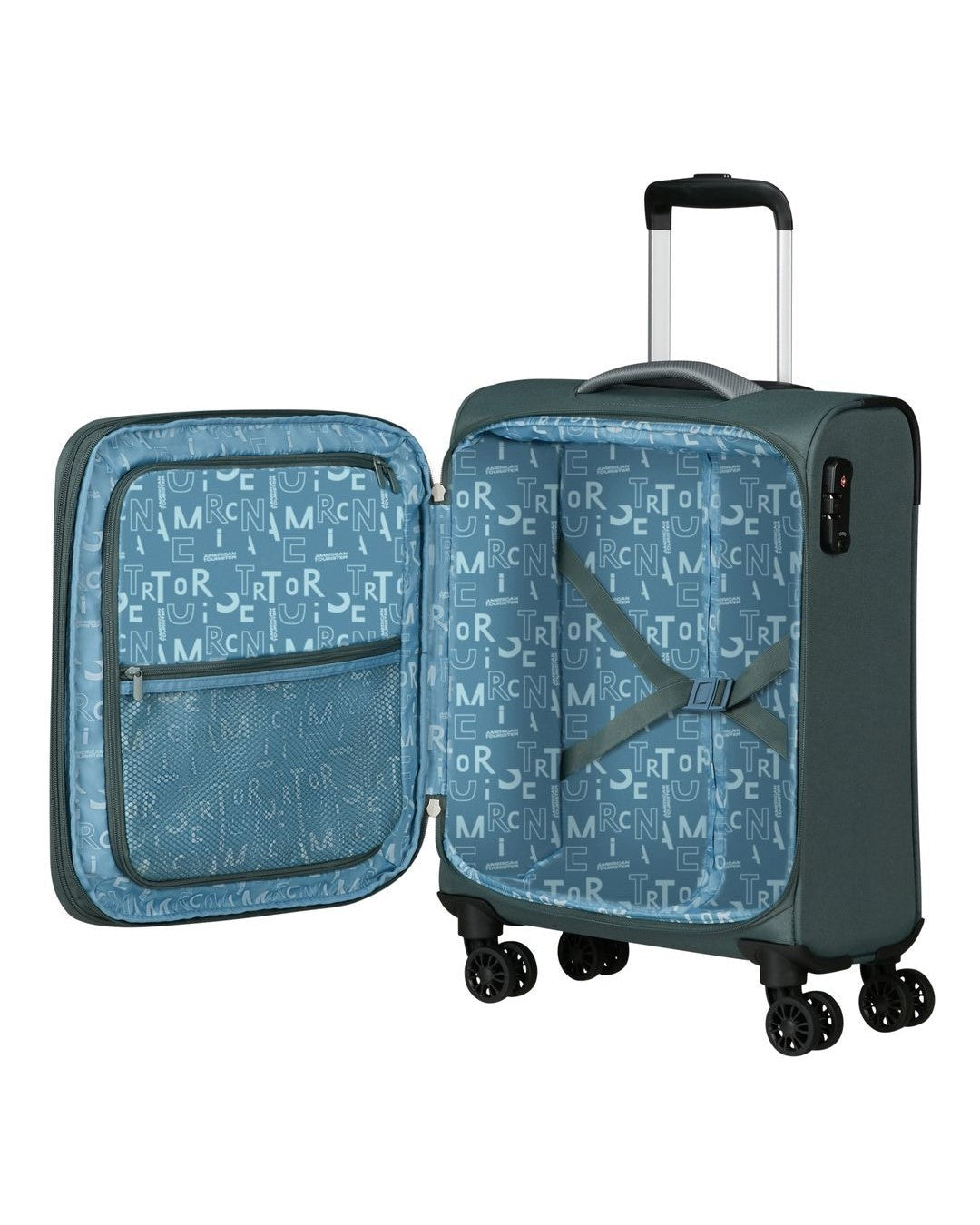 AMERICAN TOURISTER VALIGIA BLANDA EXTENSIBLE PULSONIC Di cabina 55CM