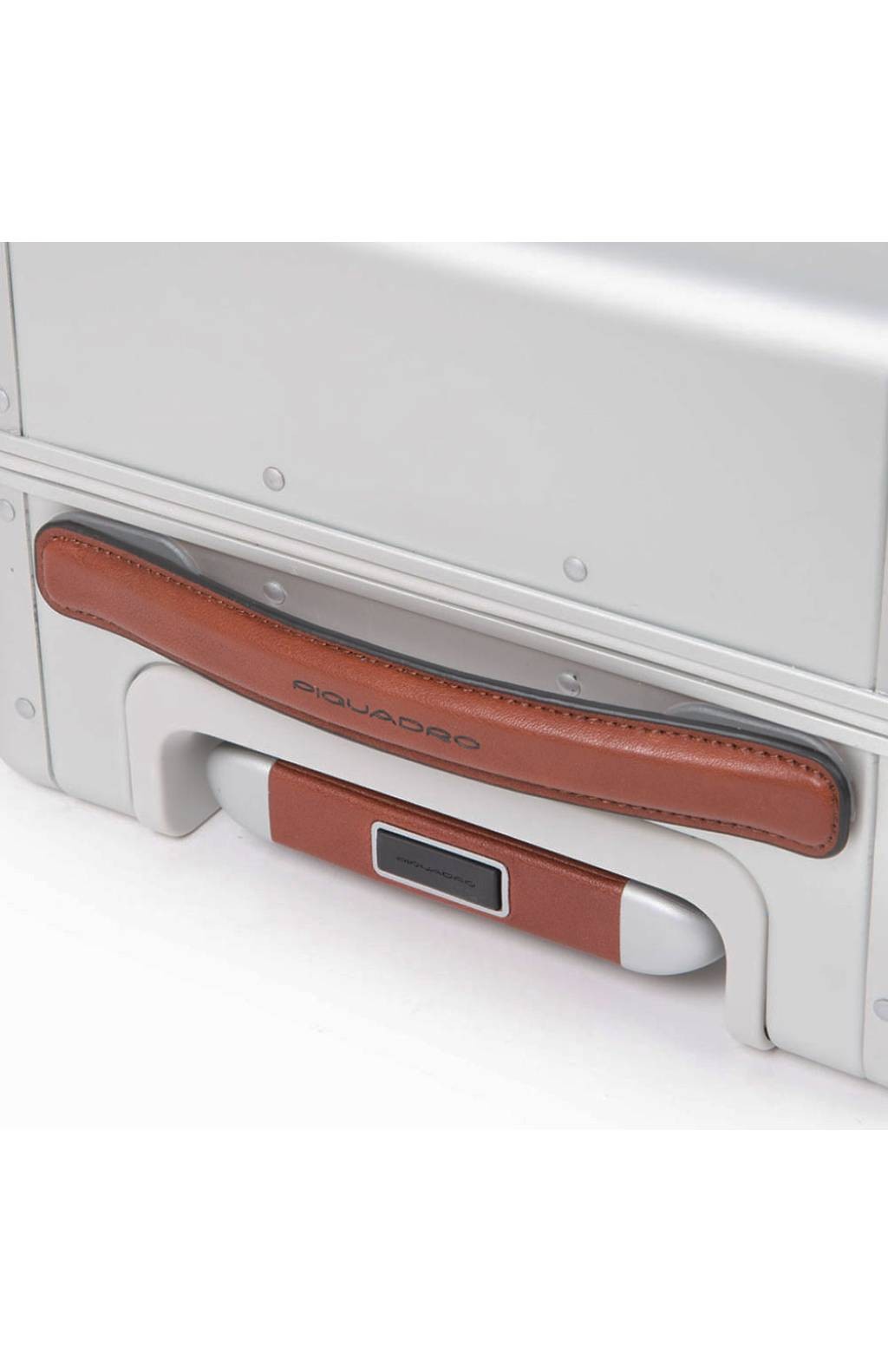 PIQUADRO TROLLEY Starrkabine 55cm Pq -alu - COLLEZIONE ALUMINIUM