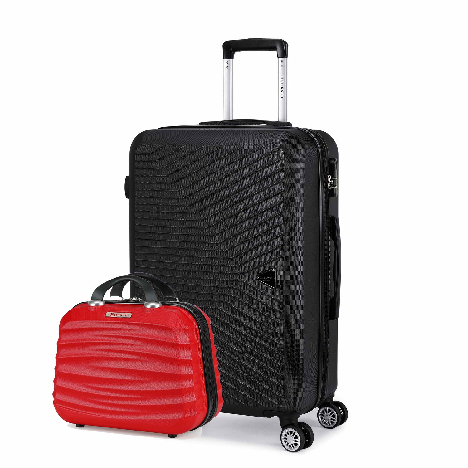 Pack neceser FEZ + maleta mediana 67cm NAIROBI de GREENWICH