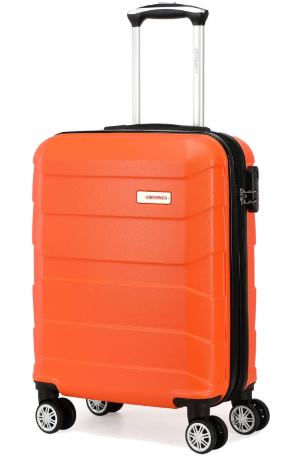SET DE GREENWICH Valise cabine EXTENSIBLE BUDAPEST ET BOLSA VOYAGE BUFON Orange