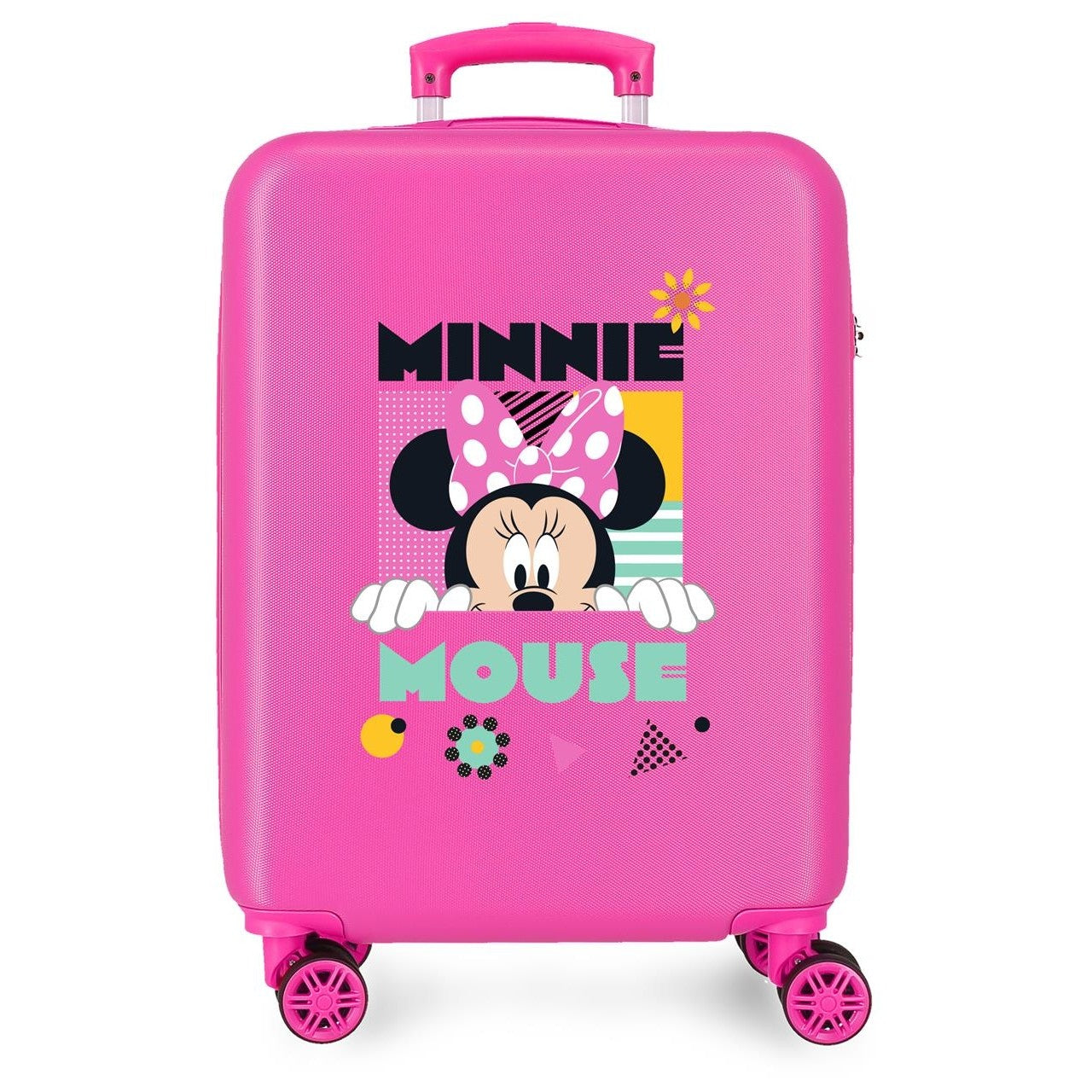 Cabin suitcase rigid Disney Minnie Geometric 55cm
