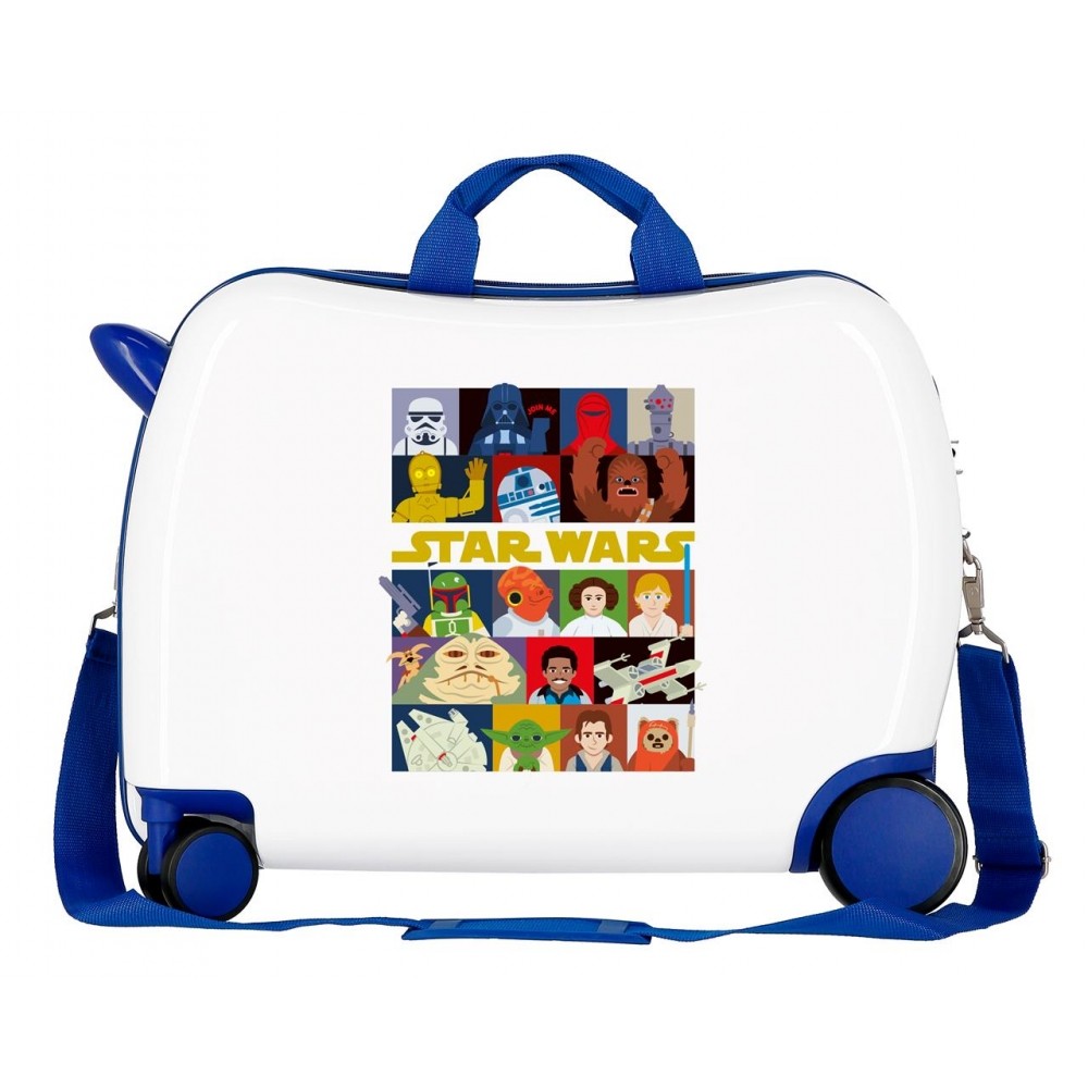 Walizka dla dzieci Star Wars Characters 2 koła wielokierunkowe