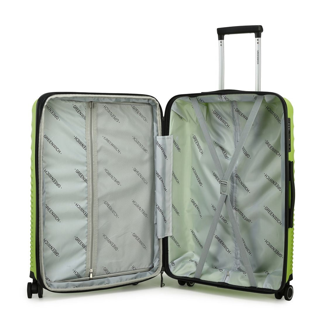 VALISE MANILA EXTENSIBLE DE POLIPROPILENO MÉDIAN- 67CM GREENWICH