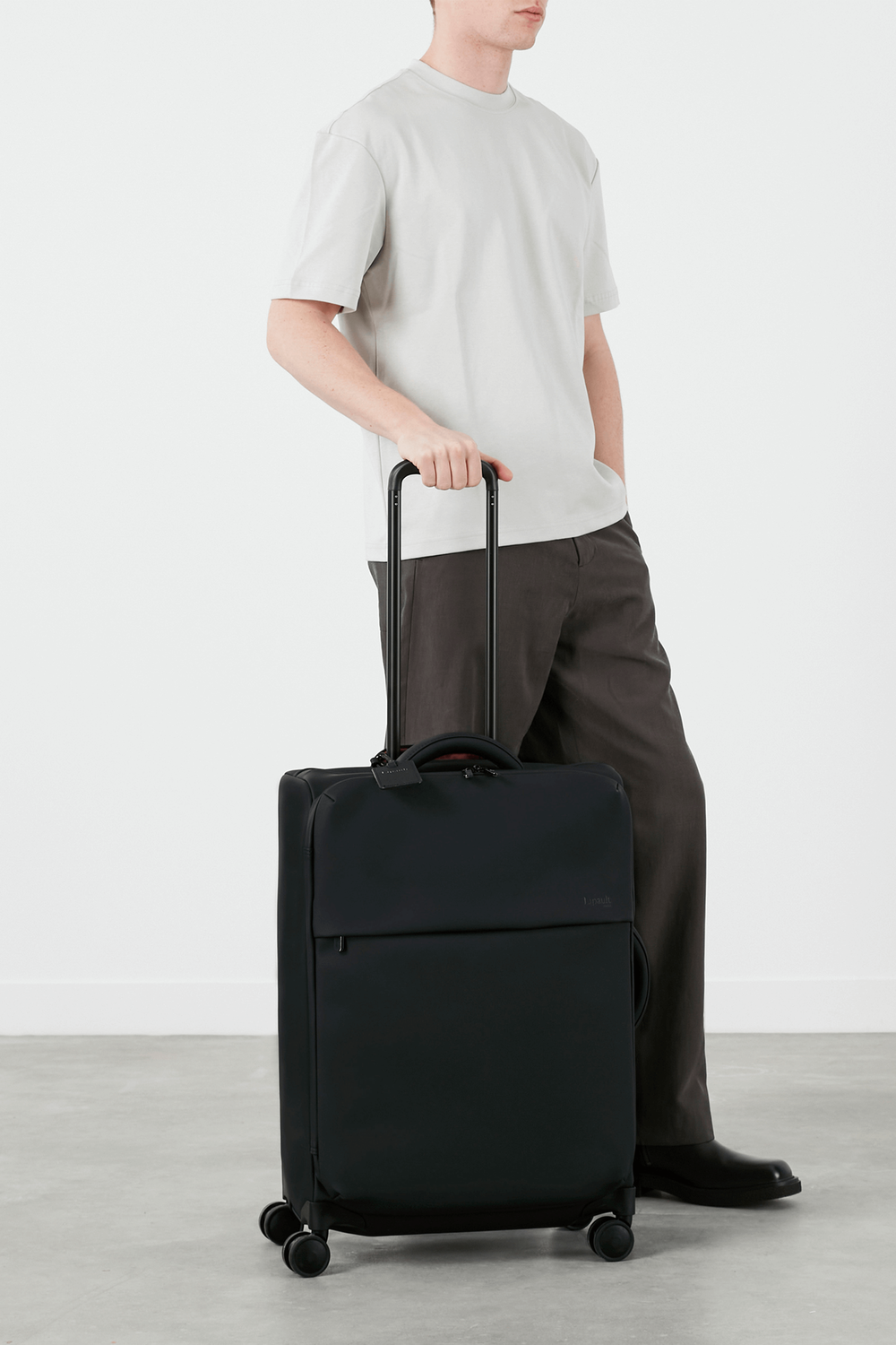 LIPAULT medium kuffert 63cm LOST IN BERLIN 2.0 Sort