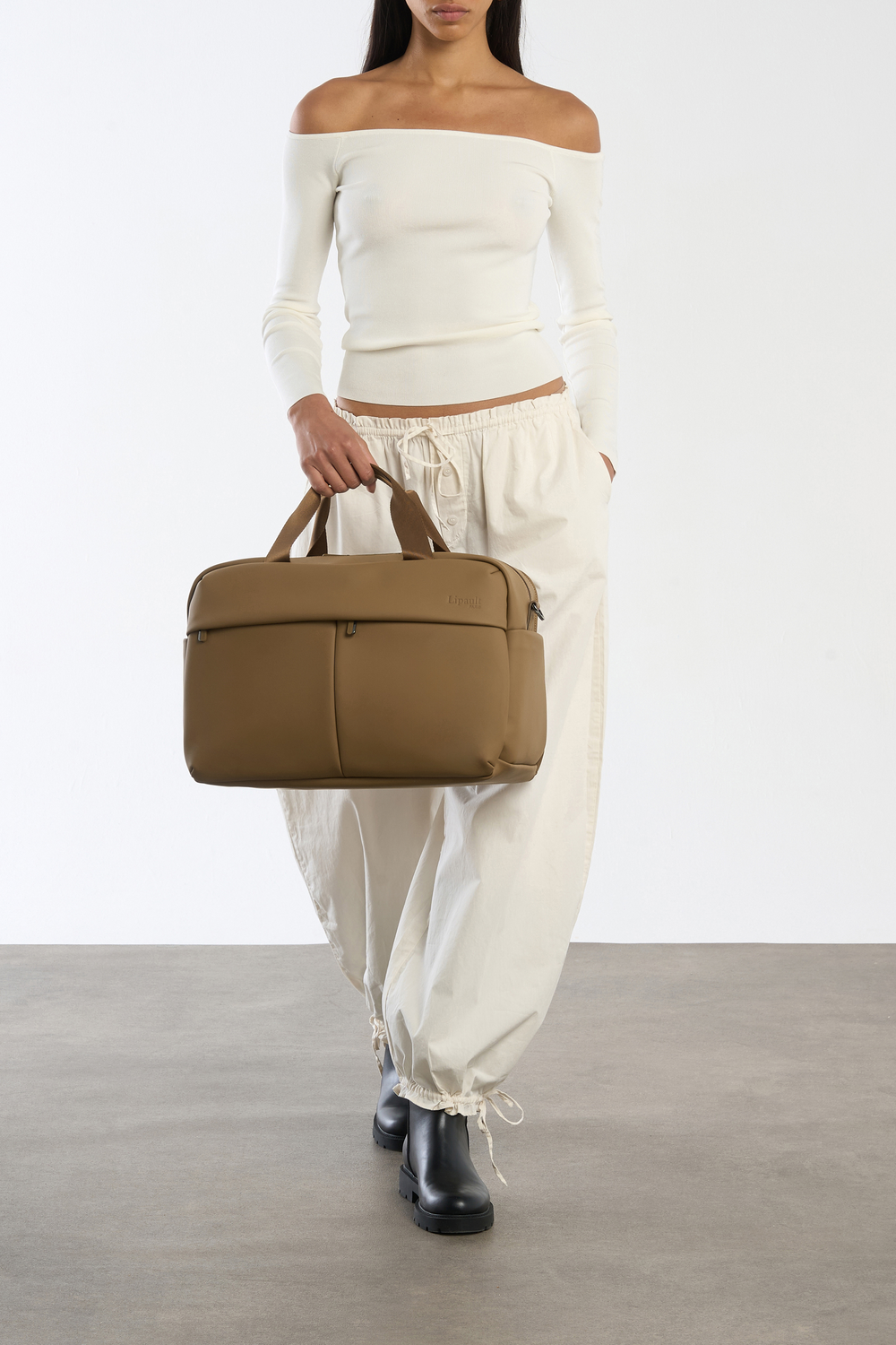 LIPAULT bolsa voyage de 24 heures LOST IN BERLIN - Boue dorée