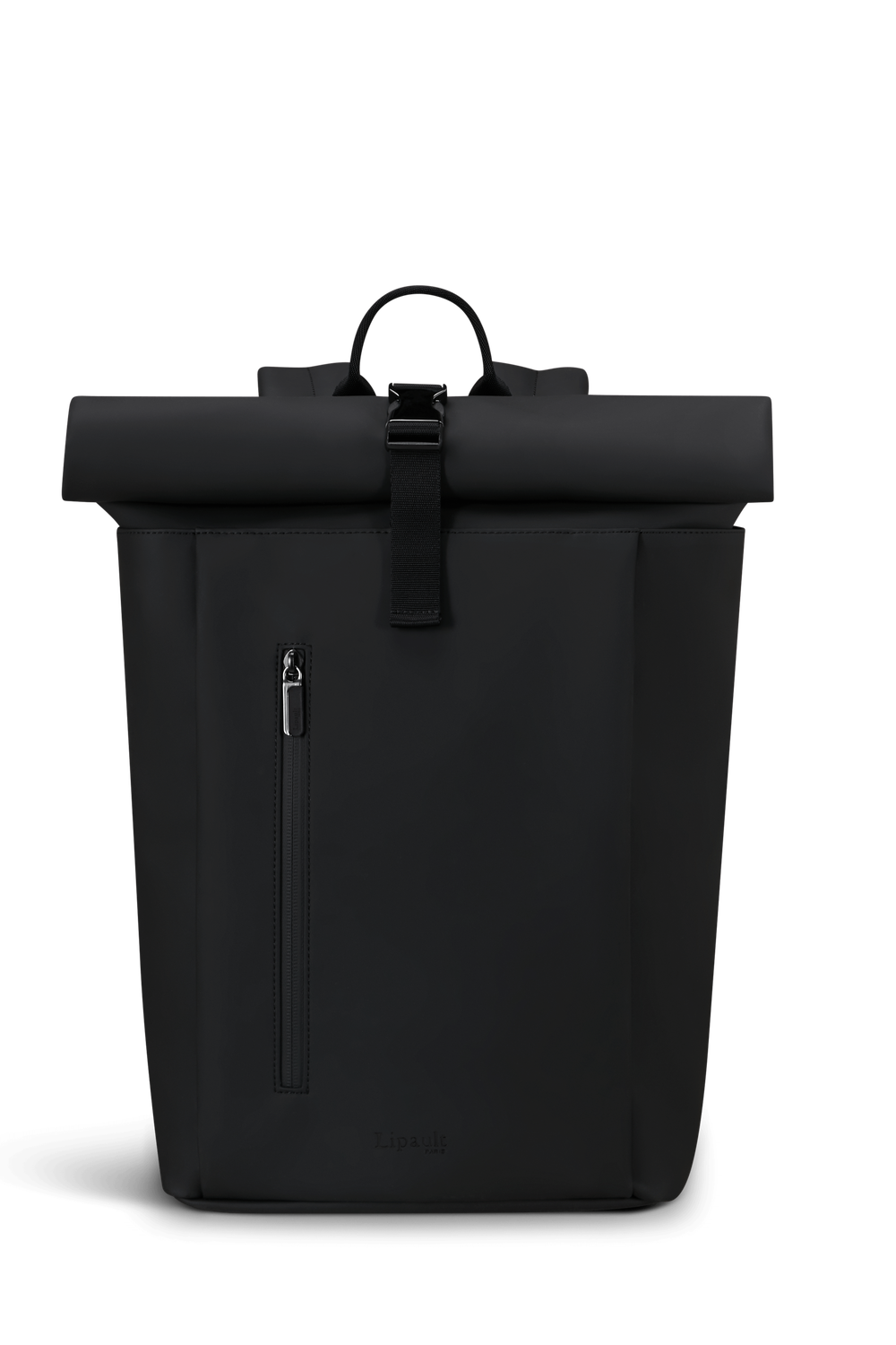 LIPAULT backpack rolltop 15,6" LOST IN BERLIN - Black