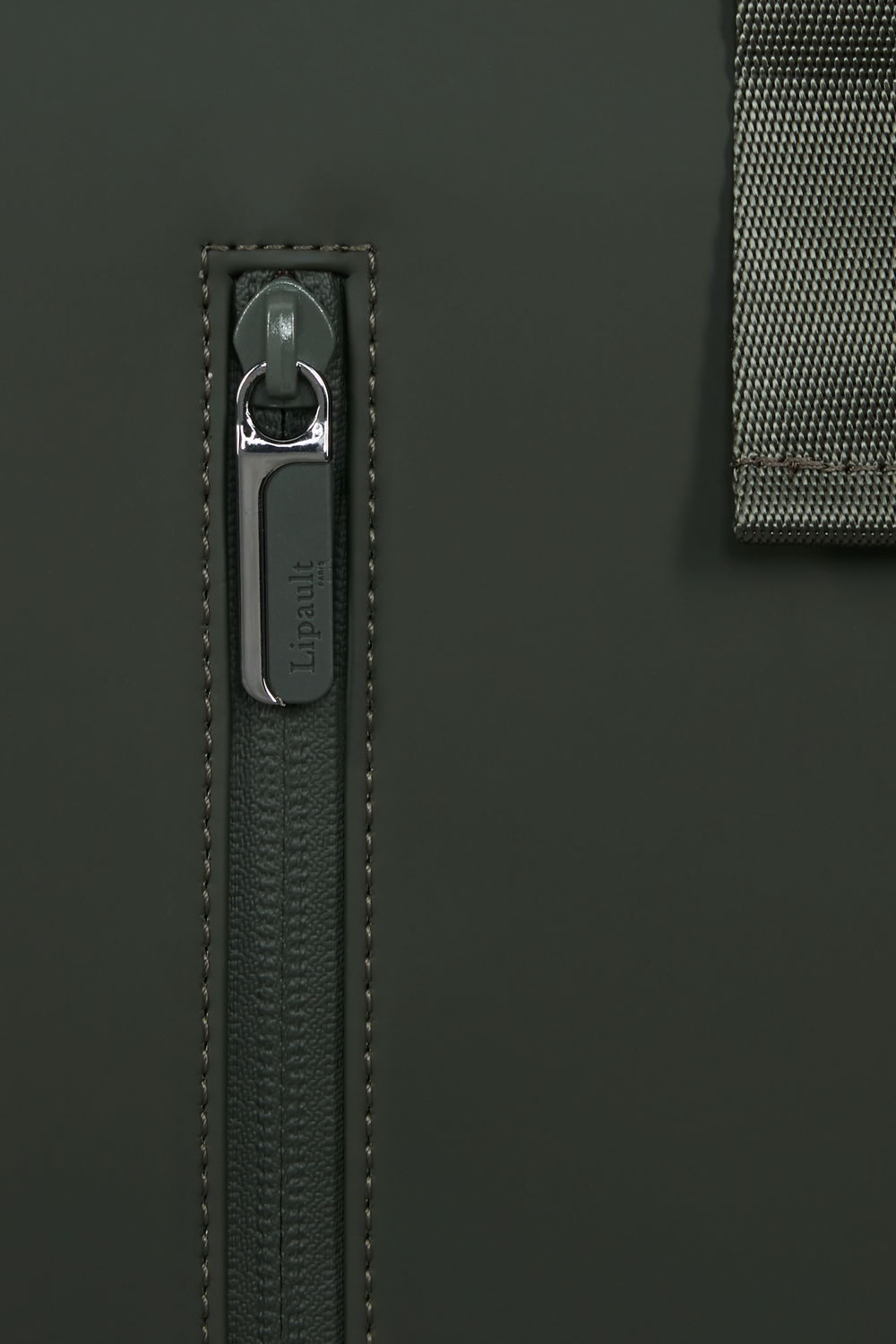 LIPAULT backpack rolltop 15,6" LOST IN BERLIN - Dark moss