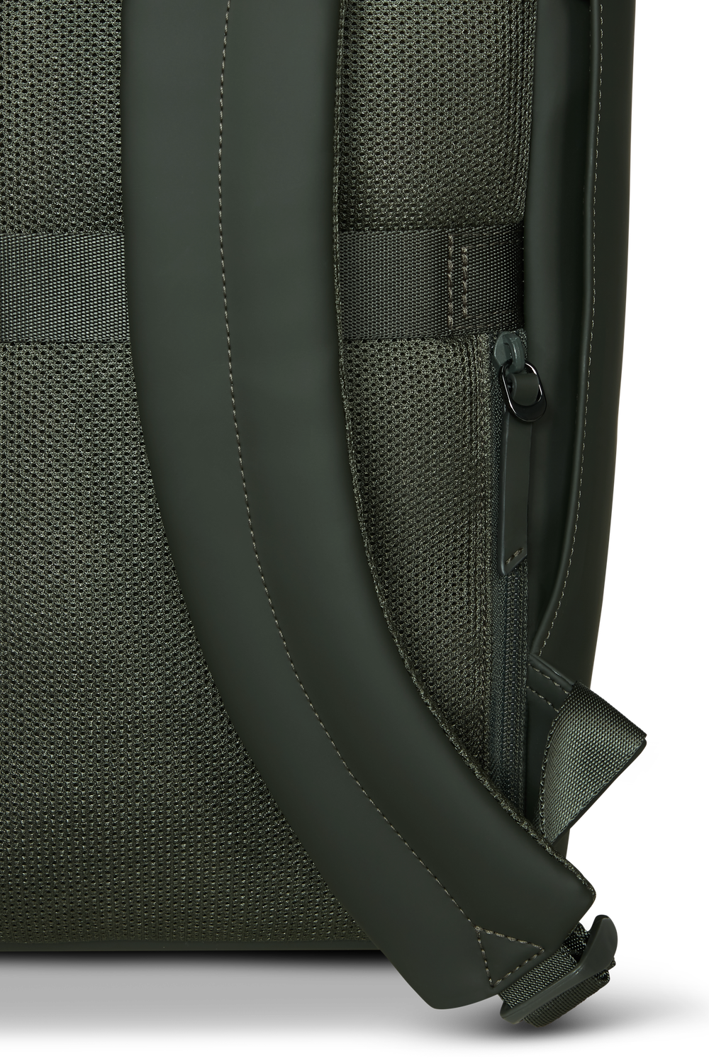 LIPAULT backpack rolltop 15,6" LOST IN BERLIN - Dark moss