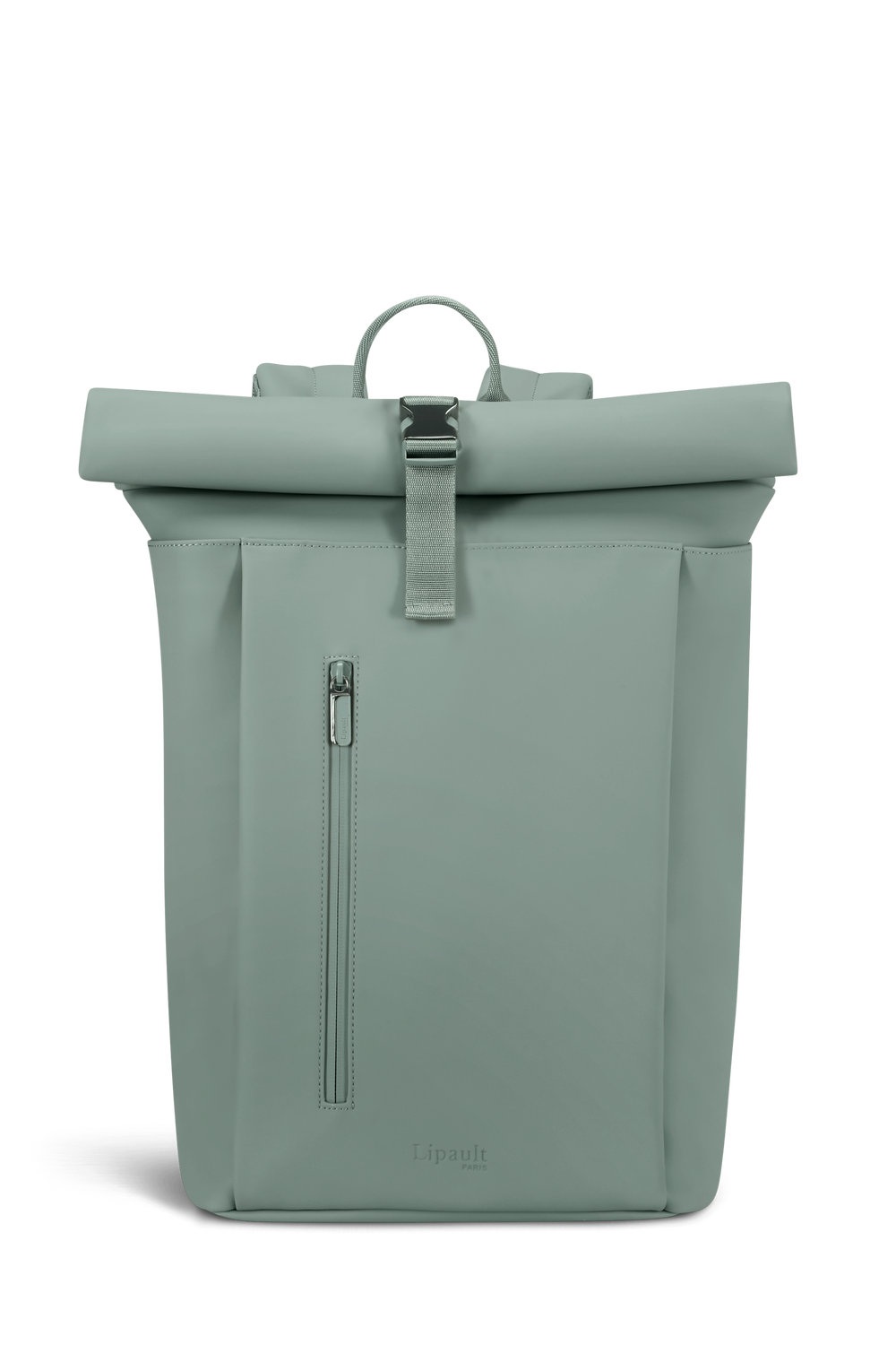 LIPAULT reppu rolltop 15,6" LOST IN BERLIN - Joogavihreä