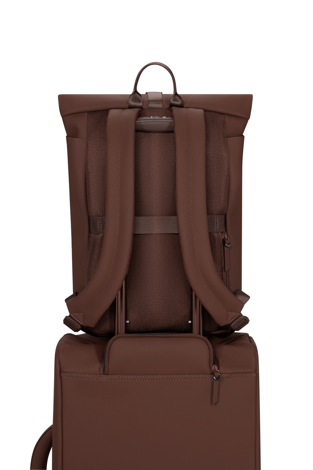 LIPAULT backpack rolltop 15,6" LOST IN BERLIN - Spiced mocha