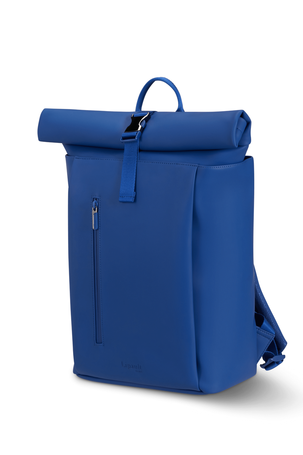 LIPAULT backpack rolltop 15,6" LOST IN BERLIN - Blue me away
