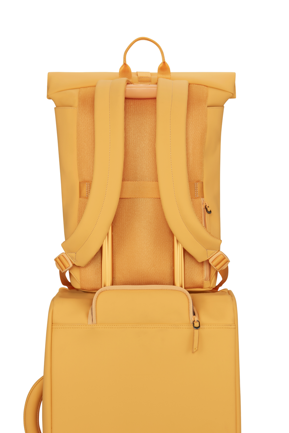 LIPAULT backpack rolltop 15,6" LOST IN BERLIN - Dark moss