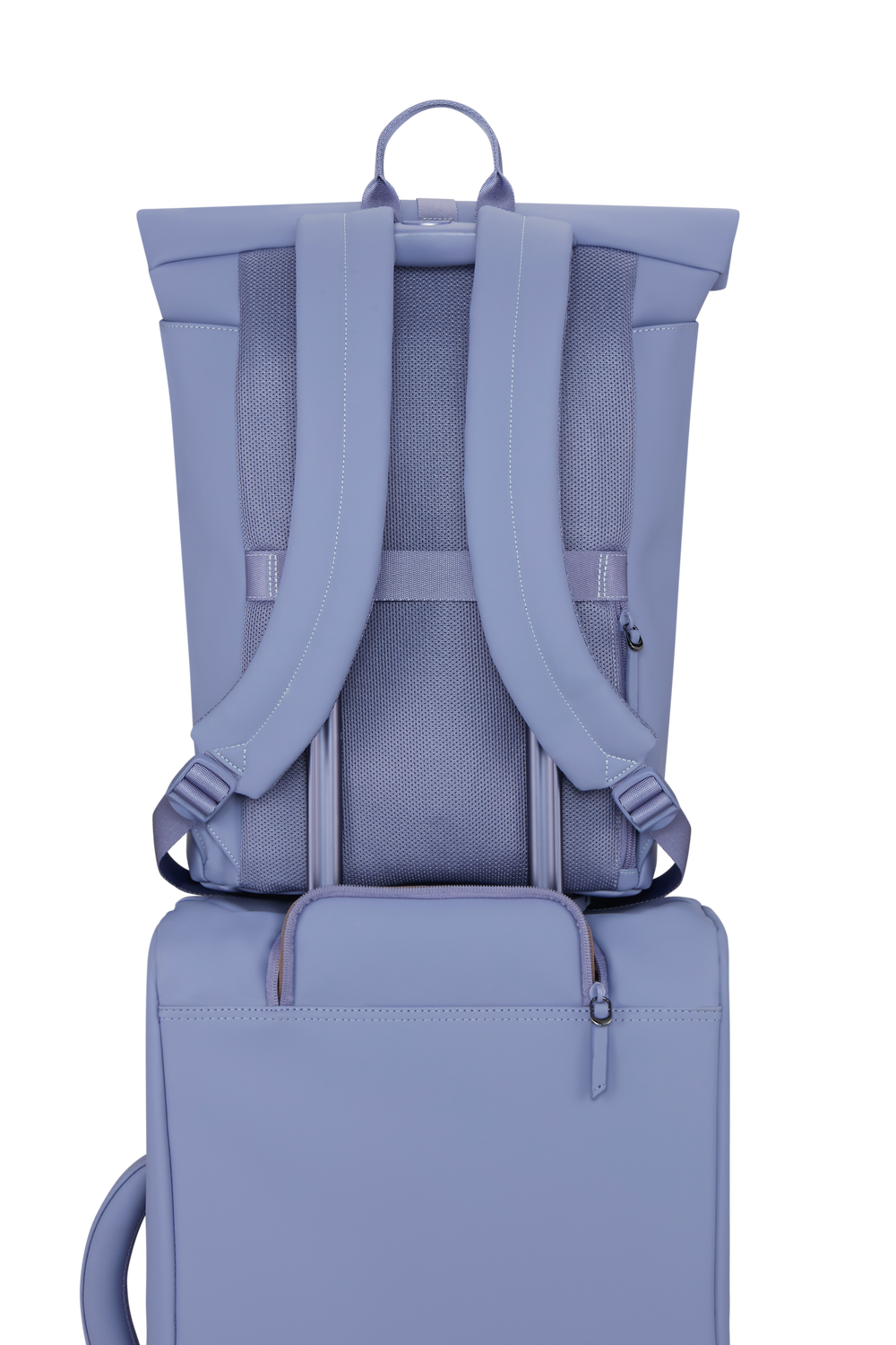 LIPAULT plecak rolltop 15,6" LOST IN BERLIN - Miejski liliowy