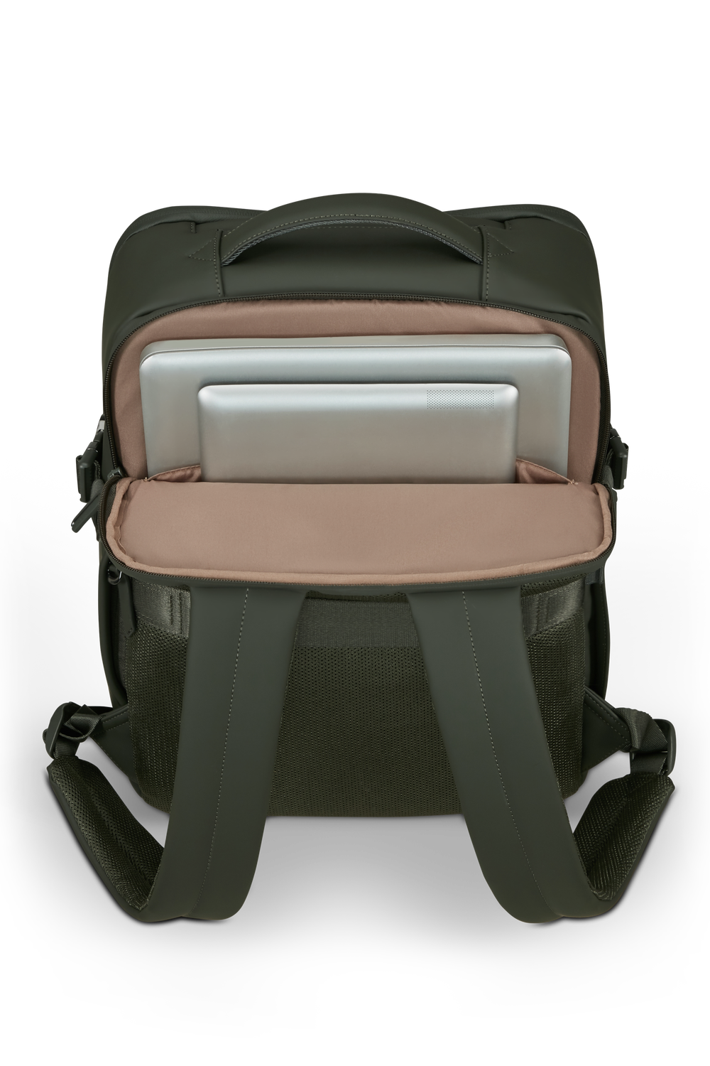 LIPAULT pro 16" rygsæk LOST IN BERLIN - Mørkt mos