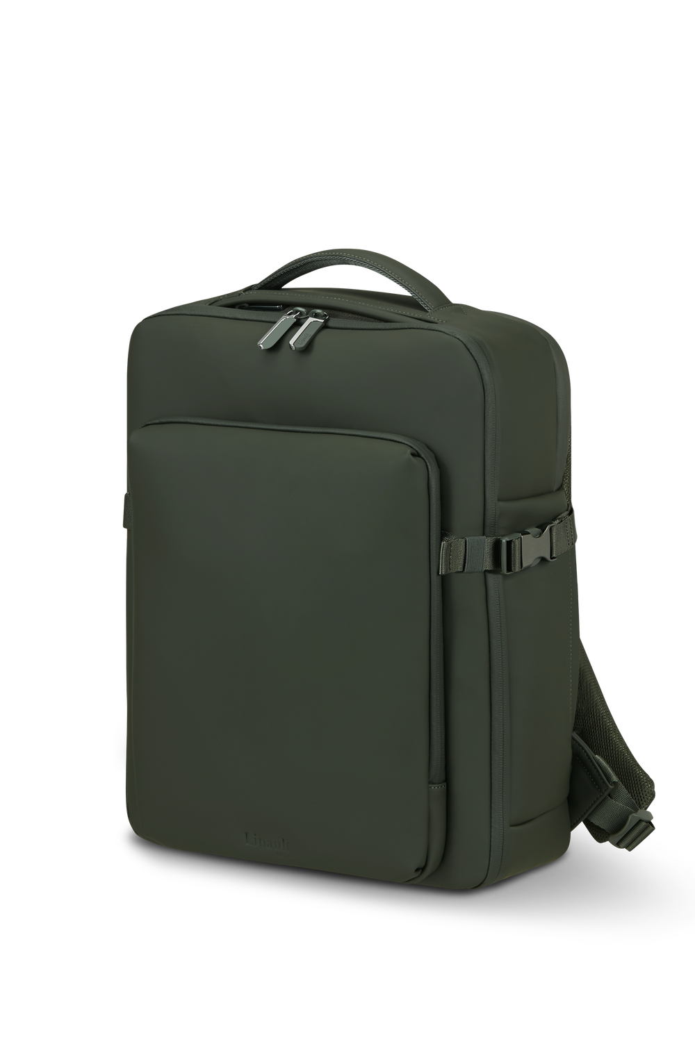 LIPAULT pro 16" rygsæk LOST IN BERLIN - Mørkt mos