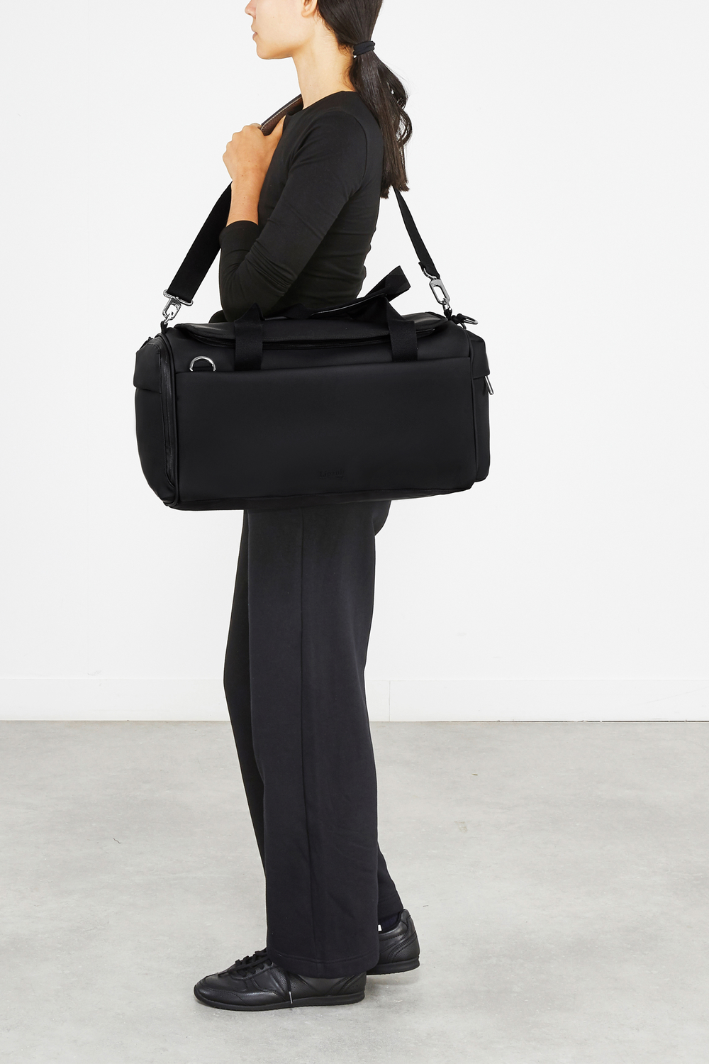 LIPAULT bolsa 48h Reise LOST IN BERLIN - Black
