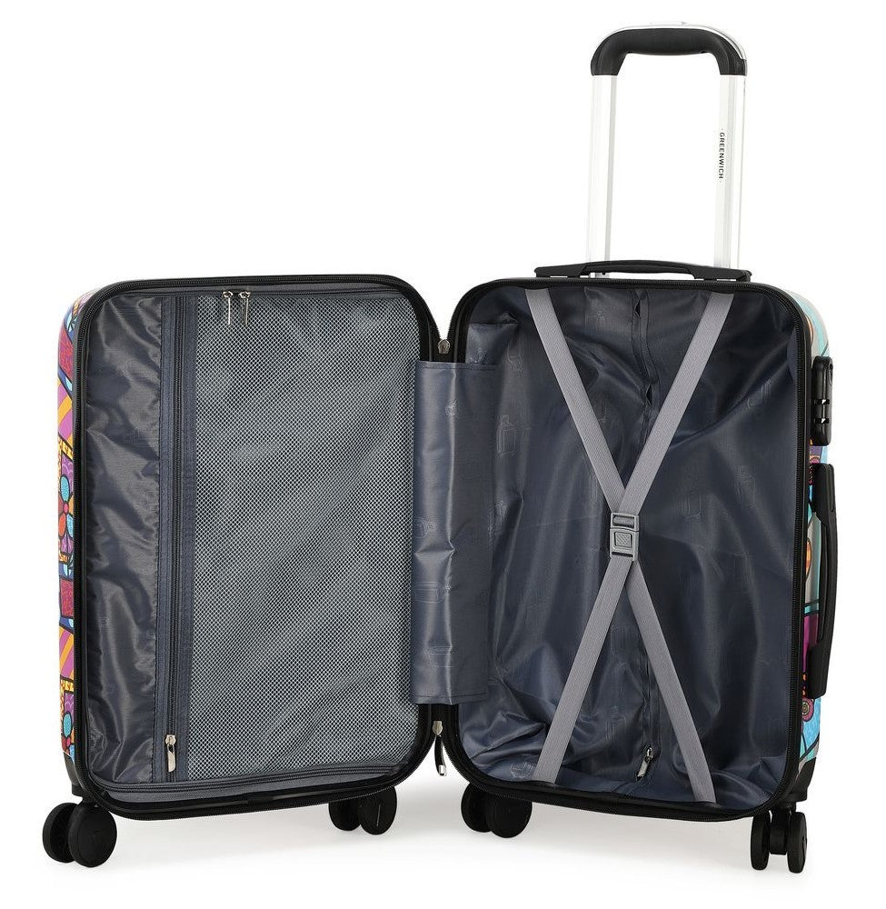 GREENWICH Cabin suitcase SMALL HEARTS