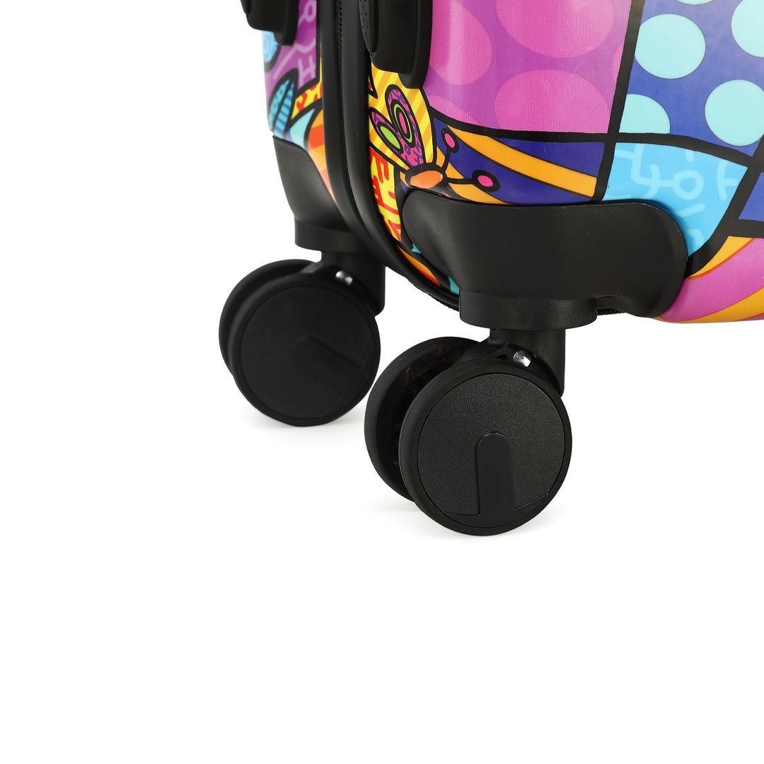 GREENWICH Jeu de Valise cabine + NECESER SMALL HEARTS