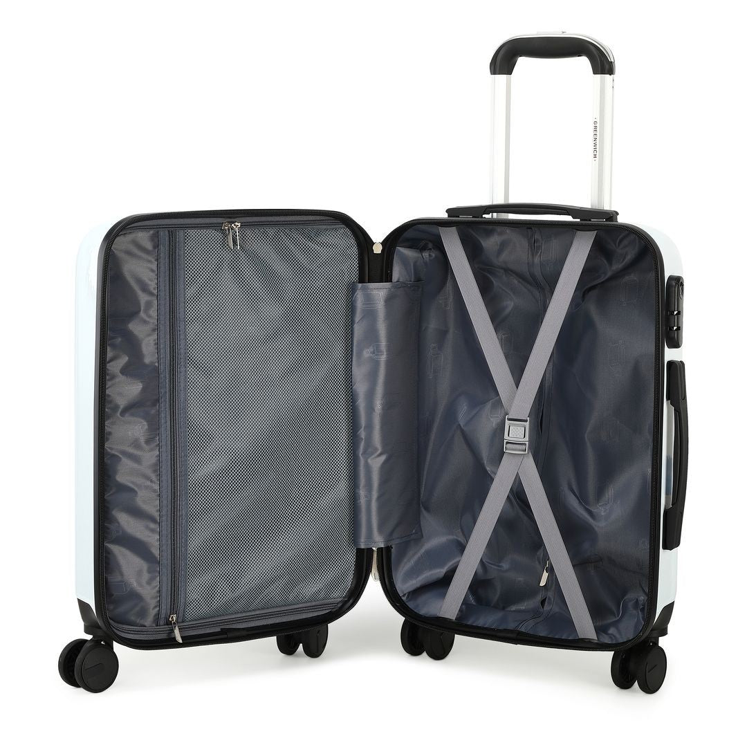 GREENWICH Cabin suitcase WHITE UNICORN