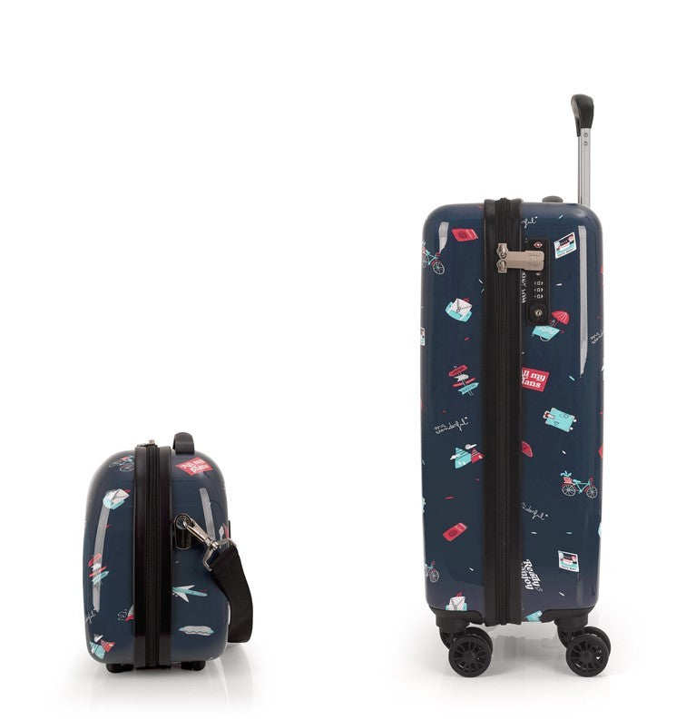 PLANS MR. WONDERFUL Jogo de Mala de cabine e Neceser