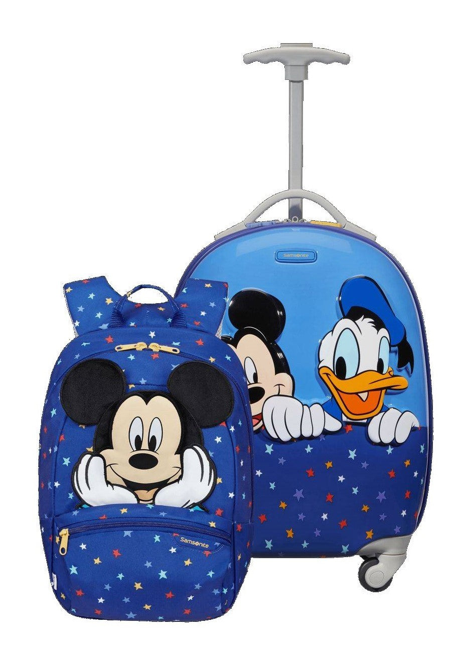 SAMSONITE Set de Trolley Nourrisson et sac à dos S + MICKEY STARS de DISNEY ULTIMATE 2.0