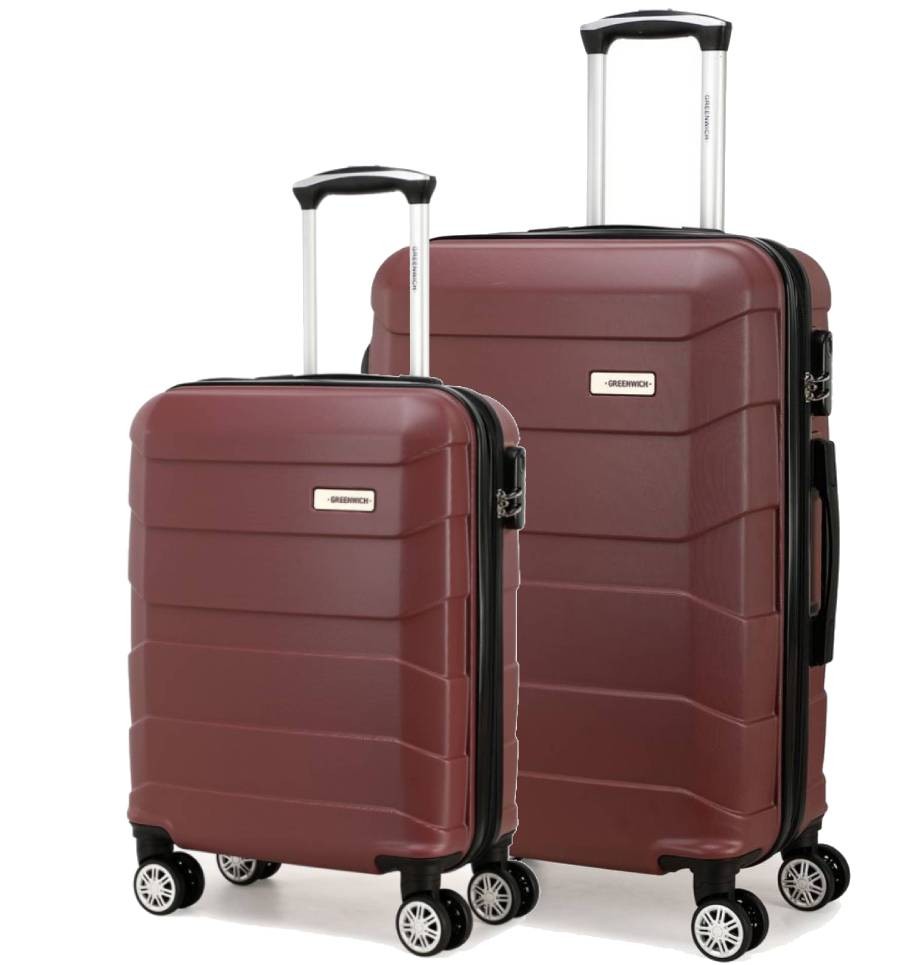 Extensible medium and small suitcase set BUDAPEST of Greenwich