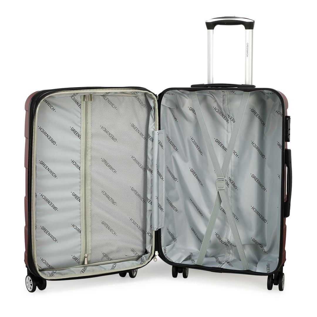Extensible medium and small suitcase set BUDAPEST of Greenwich