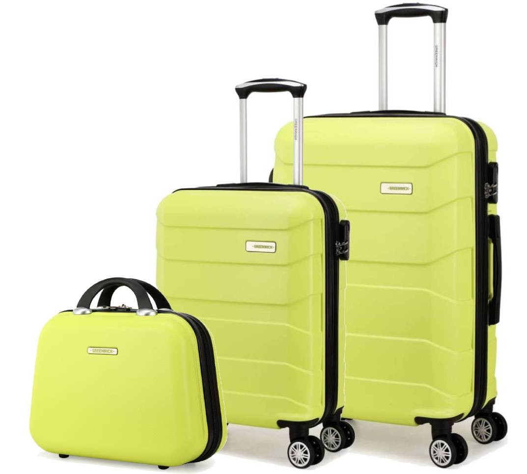 Set of extendable suitcases with Neceser BUDAPEST of Greenwich