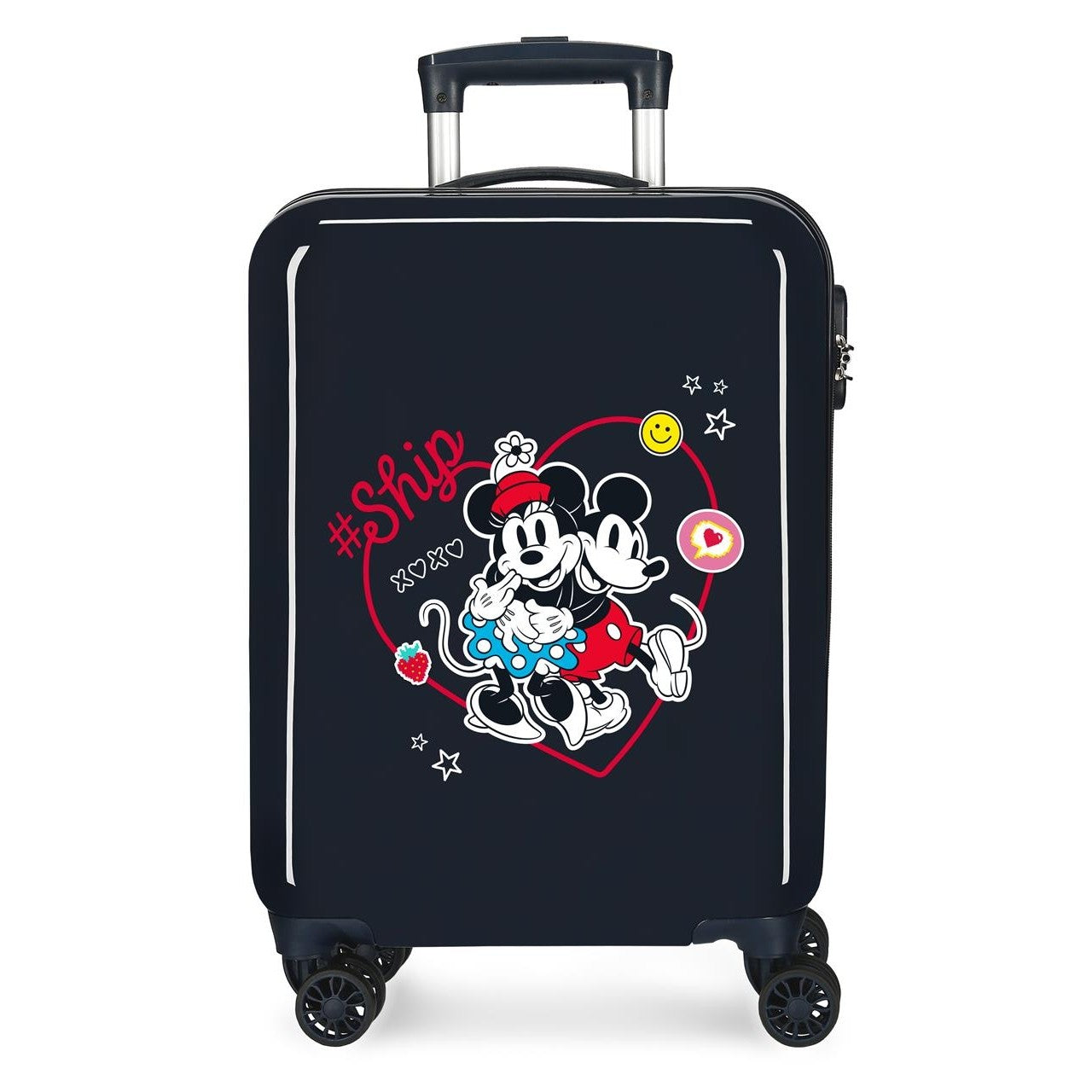 Valise cabine Mickey Always Be Kind rigide 55cm