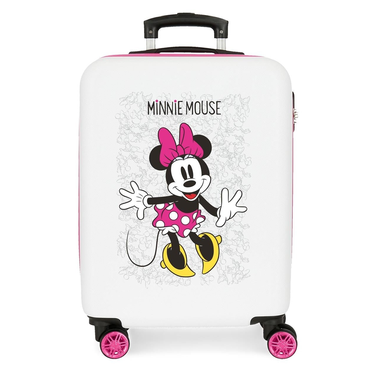 Cabin suitcase rigid Minnie Enjoy the Day
